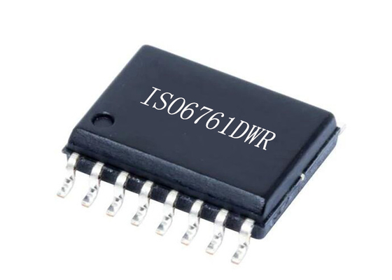 O canal da microplaqueta ISO6761DWR seis do circuito integrado reforçou os isoladores 16-SOIC de Digitas