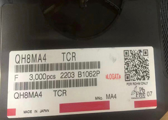Montagem da superfície dos transistor 8-SMD da disposição 30V 9A do Mosfet da microplaqueta QH8MA4TCR do circuito integrado