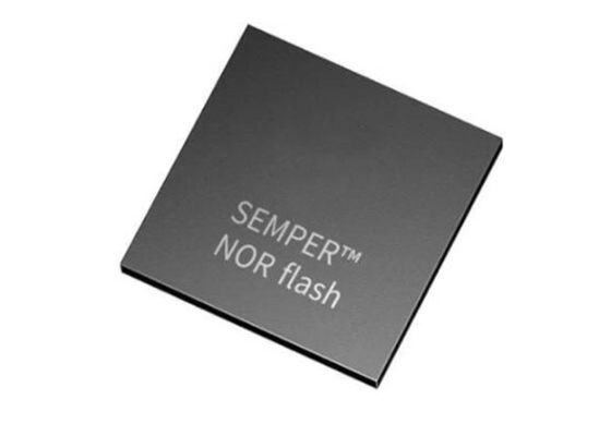 Microplaqueta do circuito integrado do FLASH NEM do chip de memória 24-FBG de IC S26HS01GTGABHI030 da memória