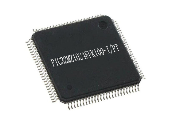 os microcontroladores 32Bit lascam a microplaqueta do circuito integrado de PIC32MZ1024EFK100-I/PT TQFP100