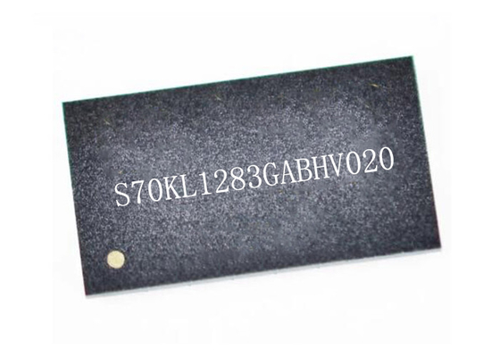 Chip de IC de memória S70KL1283GABHV020 128Mbit Pseudo SRAM Memória IC 24-FBGA IC Chips