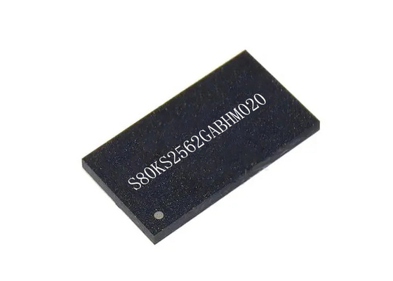 microplaqueta do circuito integrado do pacote de IC S80KS2562GABHM020 24-VBGA da memória 256Mbit