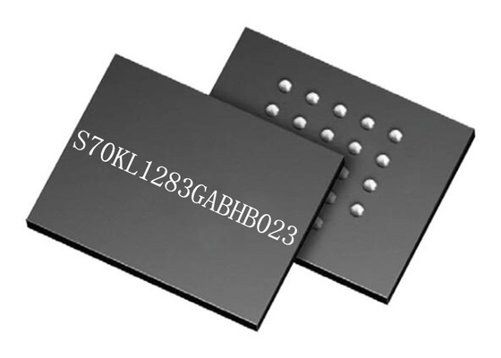 Chip de memória pseudo- da microplaqueta 24-FBGA SRAM do circuito integrado S70KL1283GABHB023