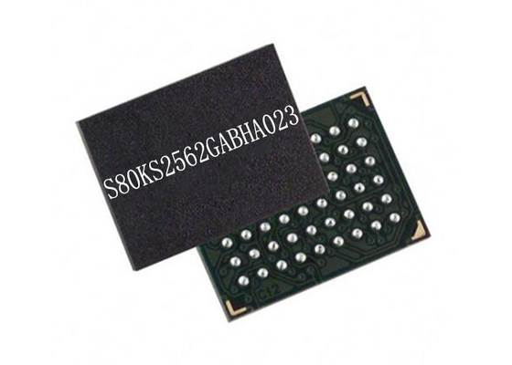 Memória pseudo- IC da microplaqueta 24-VBGA 256Mbit SRAM do circuito integrado S80KS2562GABHA023