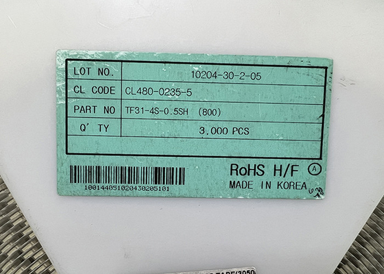 Circuito integrado Chip Flat Flexible Connector Assemblies de TF31-4S-0.5Shipping e de manipulação
