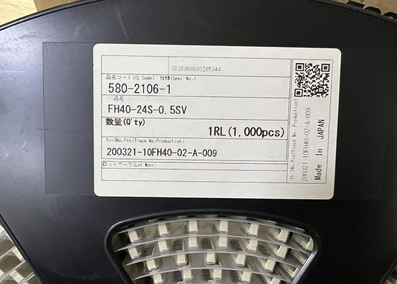 Conectores flexíveis lisos da posição da microplaqueta 24 do circuito integrado de FH40-24S-0.5SV