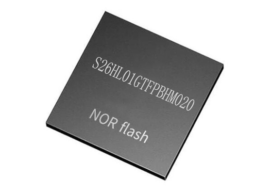 Chip de memória de IC 24-FBGA 1Gbit HyperBus do flash NEM da memória de S26HL01GTFPBHM020 SEMPER