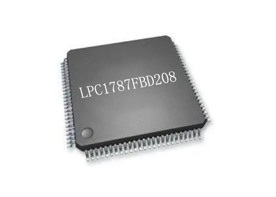 120MHz microcontrolador instantâneo IC 208-LQFP do microcontrolador MCU LPC1787FBD208 512KB