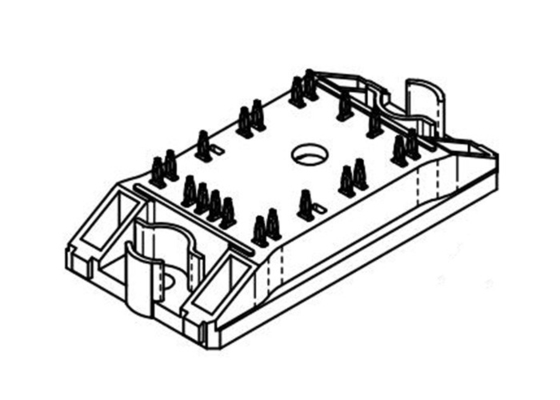 Módulos automotivos do módulo de poder 1200V dos módulos NXH80T120L2Q0S2TG de IGBT IGBT