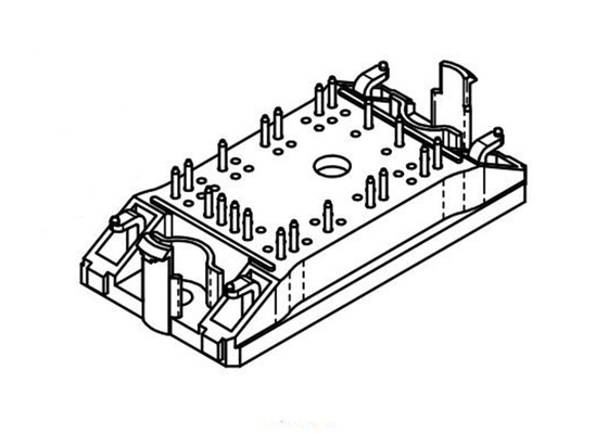 Módulos automotivos dos módulos 158W IGBT do silicone do módulo de poder NXH80T120L2Q0S2G IGBT