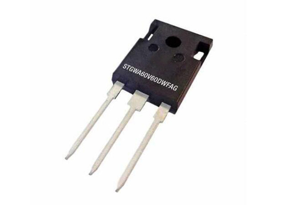 Parada de campo automotivo TO-247-3 da porta da trincheira da categoria dos transistor STGWA60V60DWFAG de IGBT