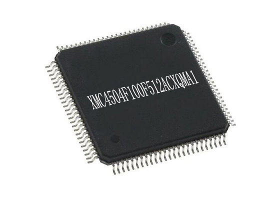 Núcleo do microcontrolador MCU 100-LQFP 32Bit do BRAÇO Cortex-M4 XMC4504F100F512ACXQMA1 único