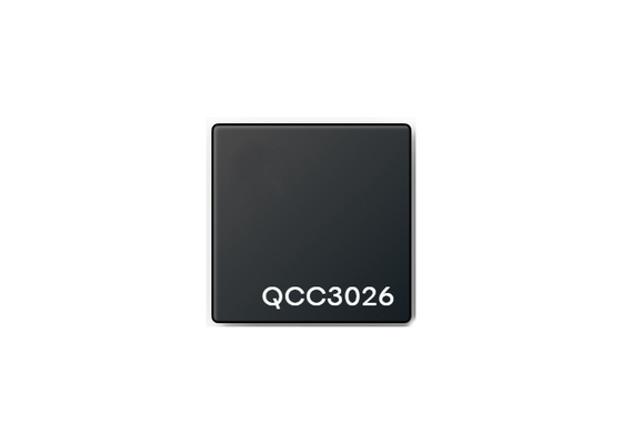 Baixo consumo de energia QCC-3026-0-81WLNSP-TR-00-0 TWS BT Audio System On Chip
