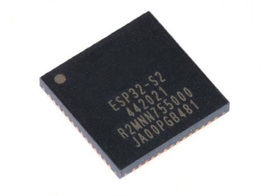 Sistema da baixa potência ESP32-S2R2 BT IC 56-VFQFN 2.4GHz WiFi em microplaquetas da microplaqueta 150Mbps IC