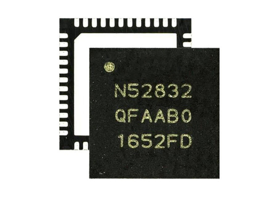Sistema de NRF52832-QFAB-G-R BT IC RF em uma microplaqueta 48-VFQFN BT 5,3 SoC
