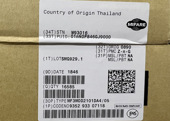 Acesso de IC MF3MOD2101DA4/05 13.56MHz RF do identificador do RFID que monitora CI