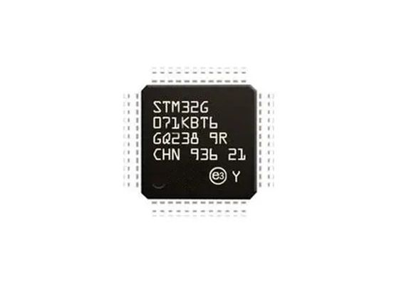 Microcontrolador IC 32-LQFP do Único-núcleo do microcontrolador MCU STM32G071KBT6