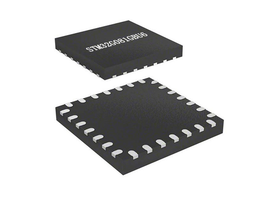 Montagem de superfície de 32 bits do Único-núcleo 28-UFQFN dos microcontroladores STM32G081GBU6 do BRAÇO