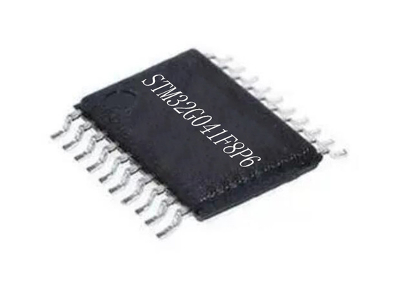 20 flash do microcontrolador MCU STM32G041F8P6 64MHz 64KB de TSSOP
