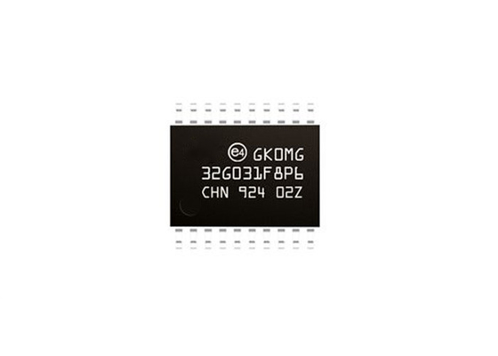 MCU encaixou o BRAÇO Cortex-M0 de IC STM32G031F8P6 dos microcontroladores