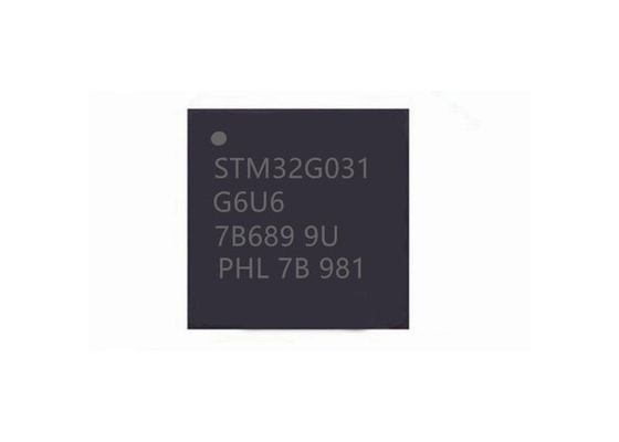 STM32G031G6U6 único núcleo 64MHz 28-UFQFN do microcontrolador MCU