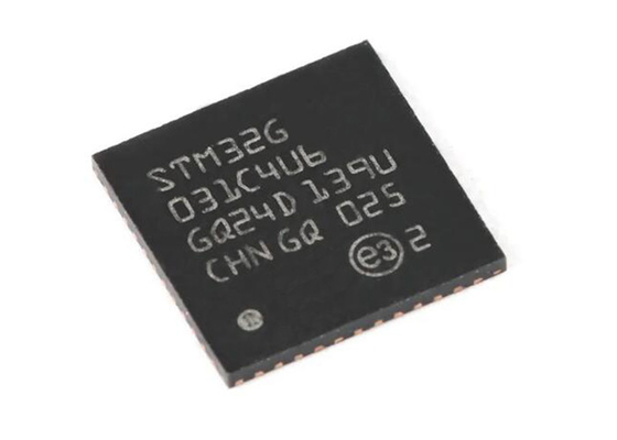 Núcleo STM32G031C4U6 dos circuitos integrados eletrônicos do microcontrolador único