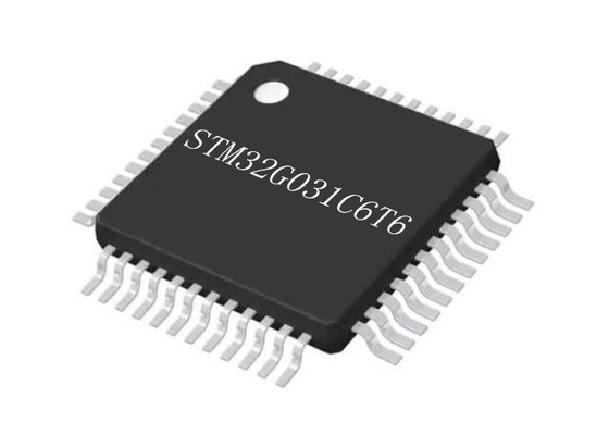 os únicos microcontroladores do núcleo 32Bit lascam o microcontrolador MCU de STM32G031C6T6 48-LQFP