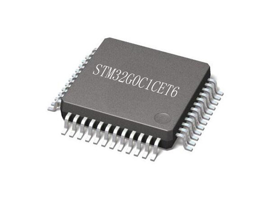 64MHz microplaquetas dos microcontroladores do microcontrolador MCU STM32G0C1CET6 48-LQFP 32Bit
