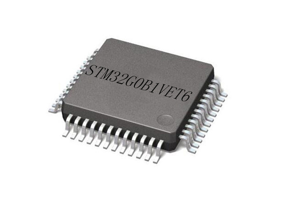 Microcontroladores 64MHz do grosso da população de IC STM32G0B1VET6 32-LQFP dos microcontroladores do BRAÇO