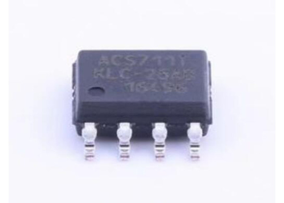 Microplaqueta atual linear de efeito hall 8-SOIC do circuito integrado do sensor ACS711KLCTR-25AB-T