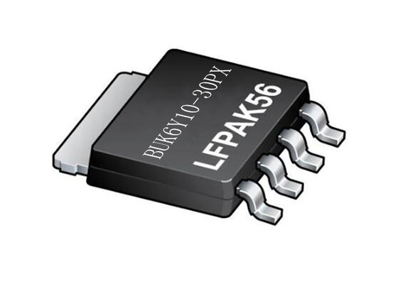 Transistor LFPAK56 do MOSFET da trincheira do P-canal da microplaqueta BUK6Y10-30PX 30V do circuito integrado