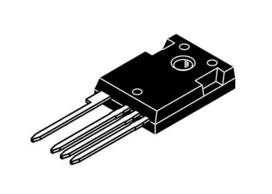 transistor NTH4L025N065SC1 do MOSFET do N-canal 650V através das microplaquetas do furo TO-247-4 IC