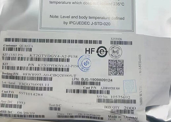 88W8997-A0-CBQ2E005-T BT 5.1 SoC IC para streaming A/V e aplicações de TV digital