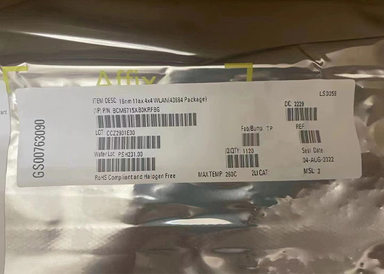 Chipe de circuito integrado BCM6715XB0KRFBG Sistema no pacote BGA de chip de 160 MHz