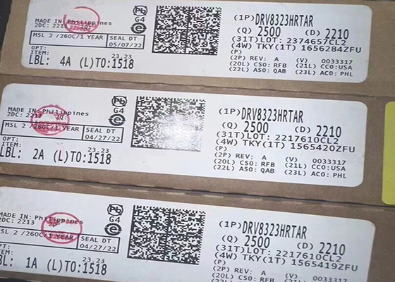 Chip de circuito integrado DRV8323HRTAR Condutor de porta inteligente trifásico 40-WQFN