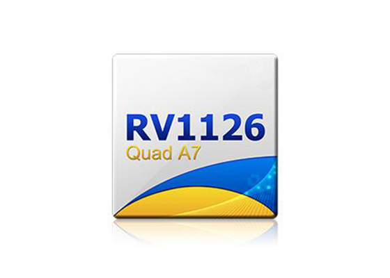 Chip de Visão Inteligente RV1126 Quad Core ARM Cortex-A7 e RISC-V MCU, Pacote BGA