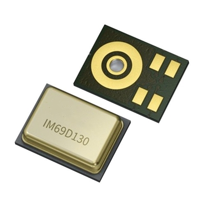 Sensor IC IM69D130V01XTSA1 Micrófono MEMS com alta linearidade de saída até 130dBSPL