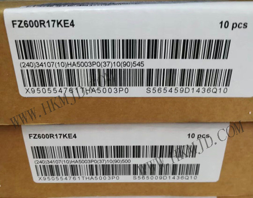 Módulos IGBT para automóveis FZ600R17KE4 Módulos IGBT Módulo IGBT 600A 1700V Montador de chassi