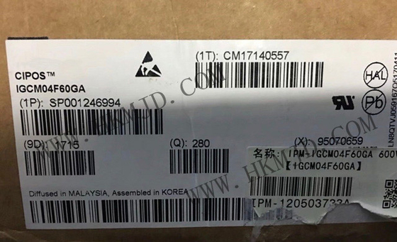 Chip de circuito integrado IGCM04F60GA IGBT 600V 4A 2000Vrms módulo de controlador de potência