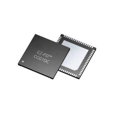 Chip de circuito integrado CYPD727268LQXQ Dual-Port USB-C Power Delivery e DC-DC Controller