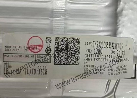 Chip de circuito integrado TMS320C5535AZAYA05 Processadores de sinal digital de ponto fixo BGA144