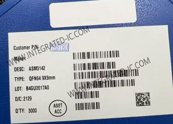 Controlador Chip QFN64 Apple IMac/PCIe do Gen 2 da microplaqueta ASM3142 USB 3,1 de Iphone IC