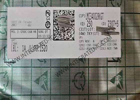 LMZ34002RKGT Chip de circuito integrado 2A Módulo de potência de saída negativa B1QFN-41