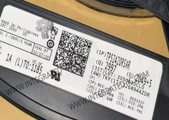 TPS2420RSAR Chipe de circuito integrado eFuse IC VQFN-16 Controlador de troca a quente integrado FET