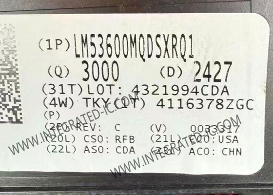 LM53600MQDSXRQ1 Chipe de circuito integrado automóvel 3.5V a 36V 650mA Conversor de passo para baixo síncrono de 2.1MHz