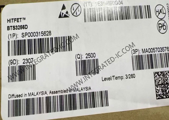Chip de circuito integrado BTS3256D Automóvel Smart Low-Side Power Switch IC TO-252-5 Pacote