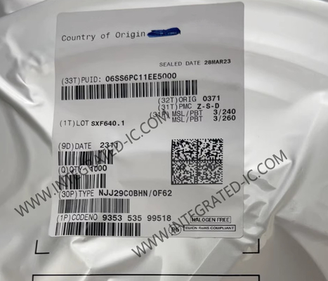NJJ29C0BHN Chipe de circuito integrado controlador de baixa frequência e receptor IC acesso seguro do carro