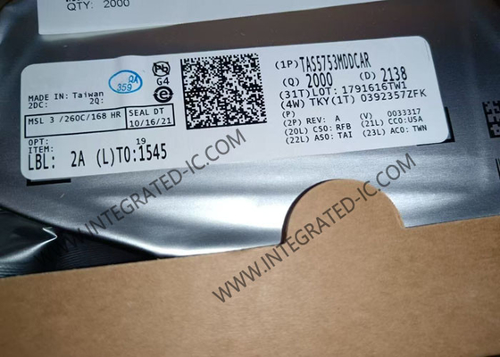 TAS5753MDDCAR Chip de Circuito Integrado Amplificador Classe-D Com Processador de Áudio Digital HTSSOP-48