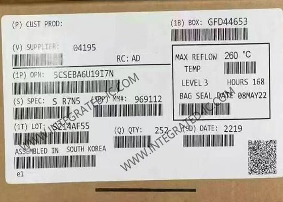 5CSEBA6U19I7N CAMPO PROGRAMABLE PROGRAMABLE MARAY 800MHZ CICLONE V SE SOC FPGA IC UBGA484