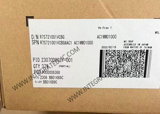 Microcontrolador MCU R7S721001VCBG 400MHz Microprocessadores de 32 bits - MPU